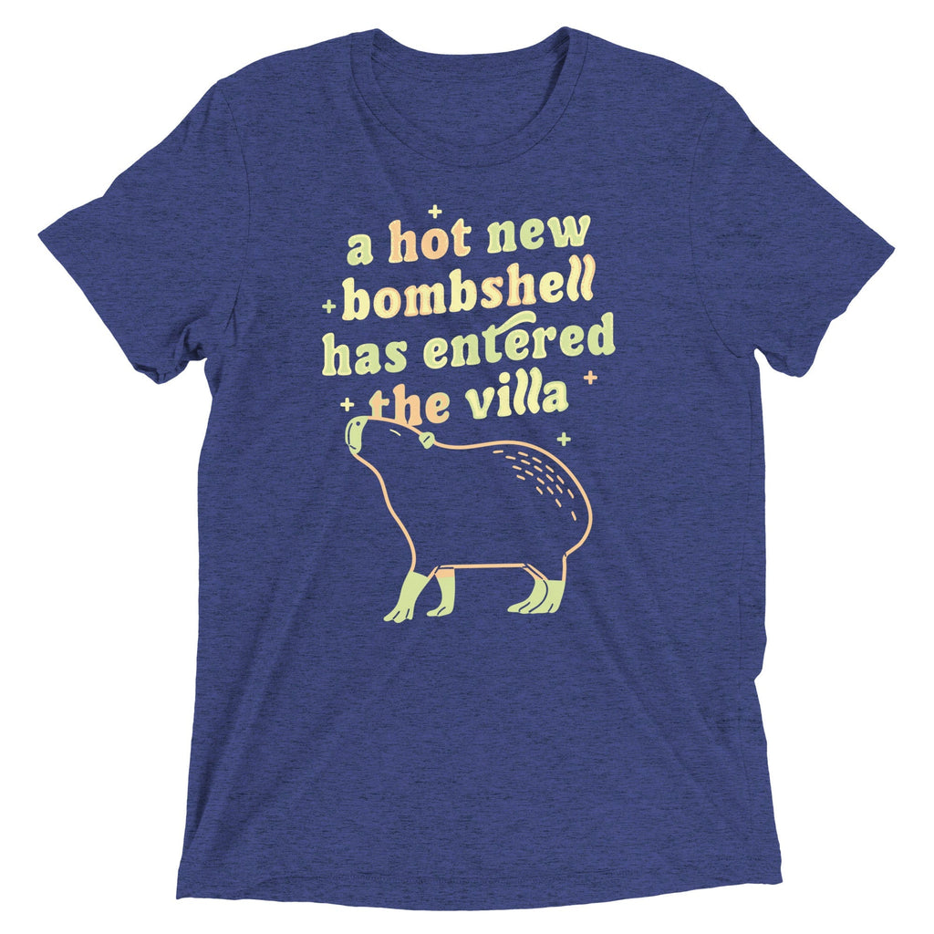 A Hot New Bombshell Has Entered The Villa Men's Tri-Blend Tee