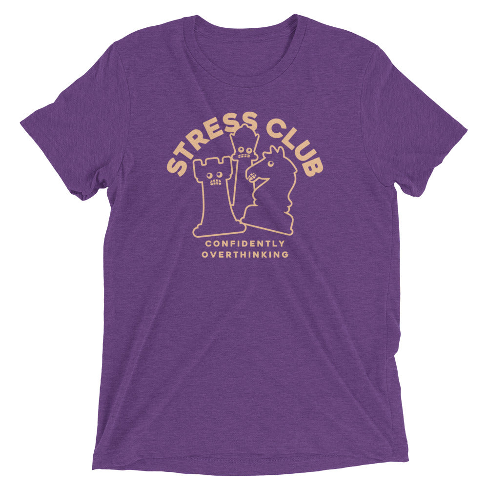 Stress Club Men's Tri-Blend Tee