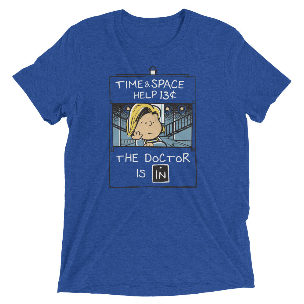 13th Doctor Is In Men's Tri-Blend Tee