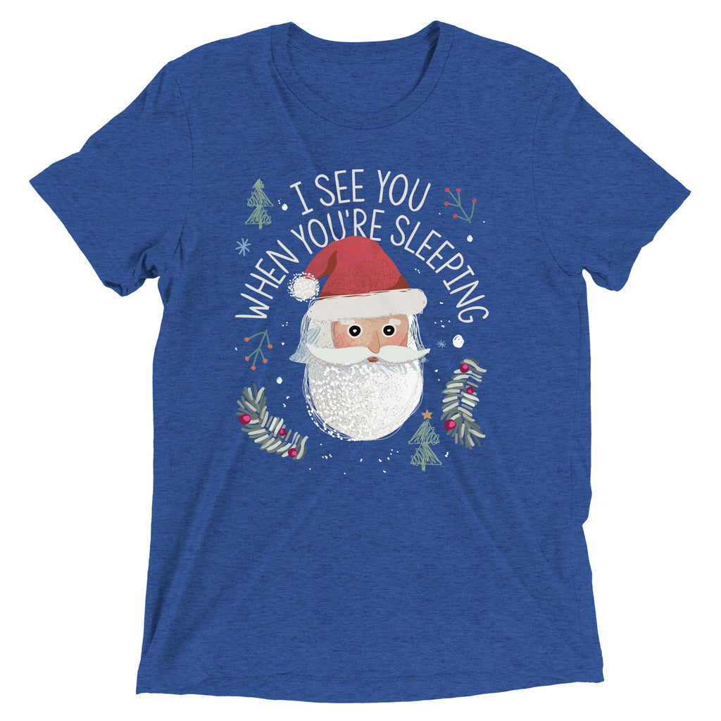 I See You When You're Sleeping Men's Tri-Blend Tee