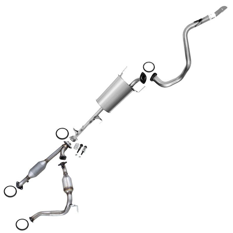 2007-2012 Toyota FJ Cruiser 4.0L Exhaust System Kit with Catalytic
