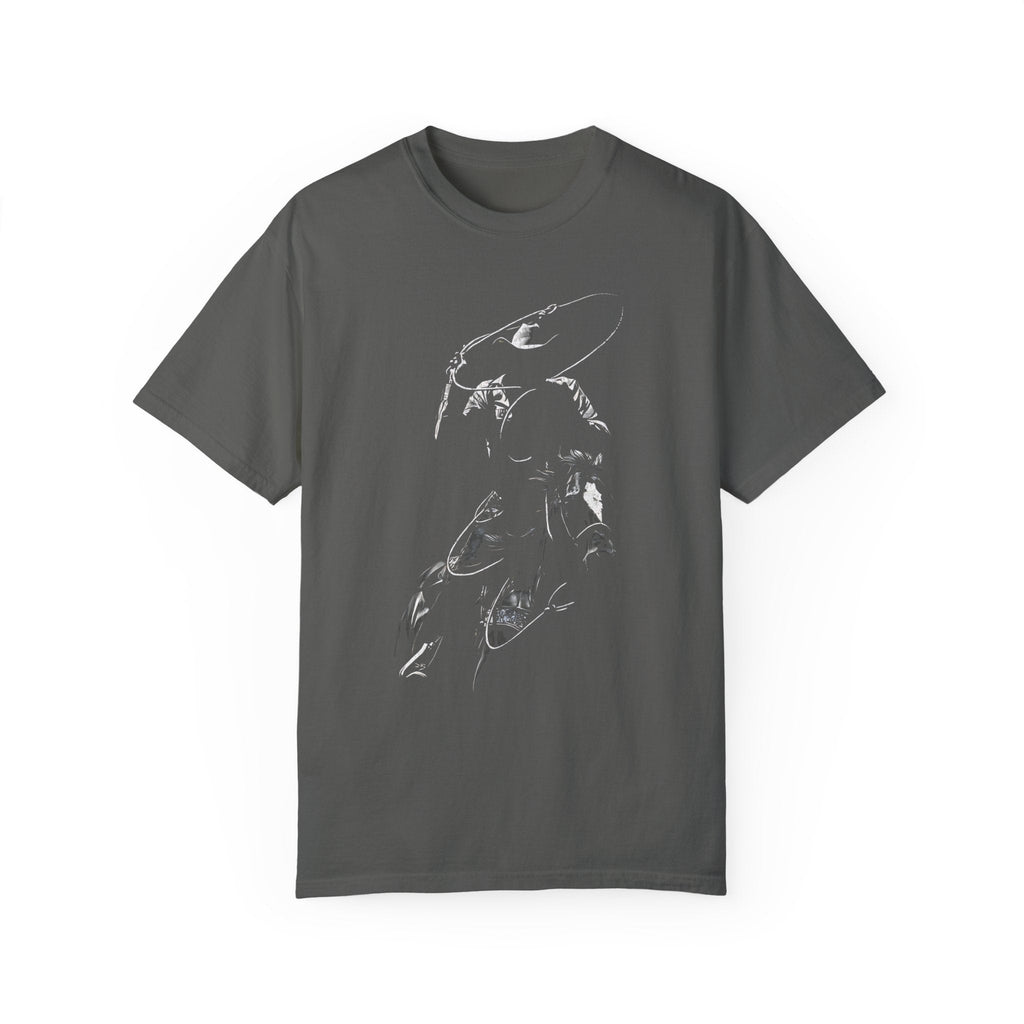 Vintage Cowboy Silhouette Retro