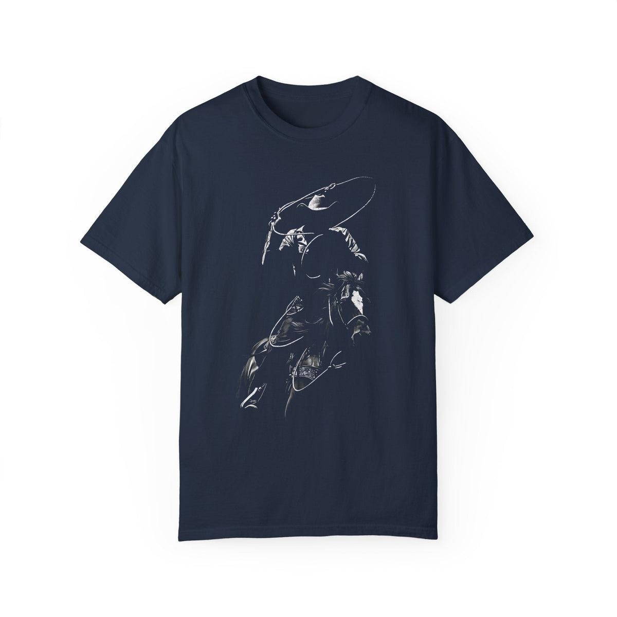 Vintage Cowboy Silhouette Retro