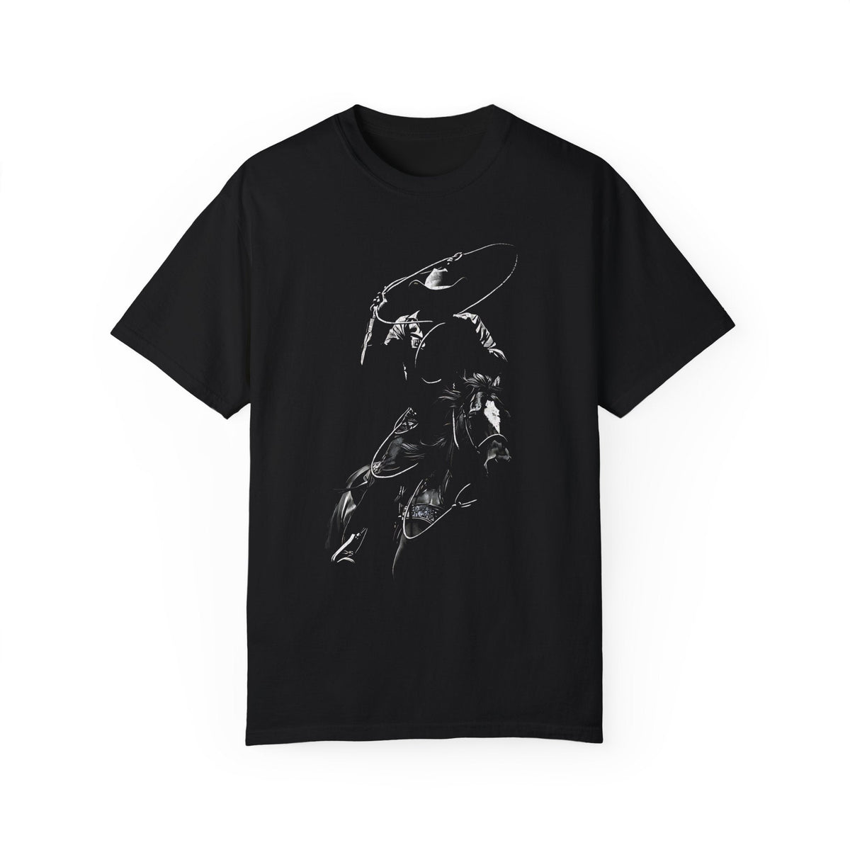Vintage Cowboy Silhouette Retro
