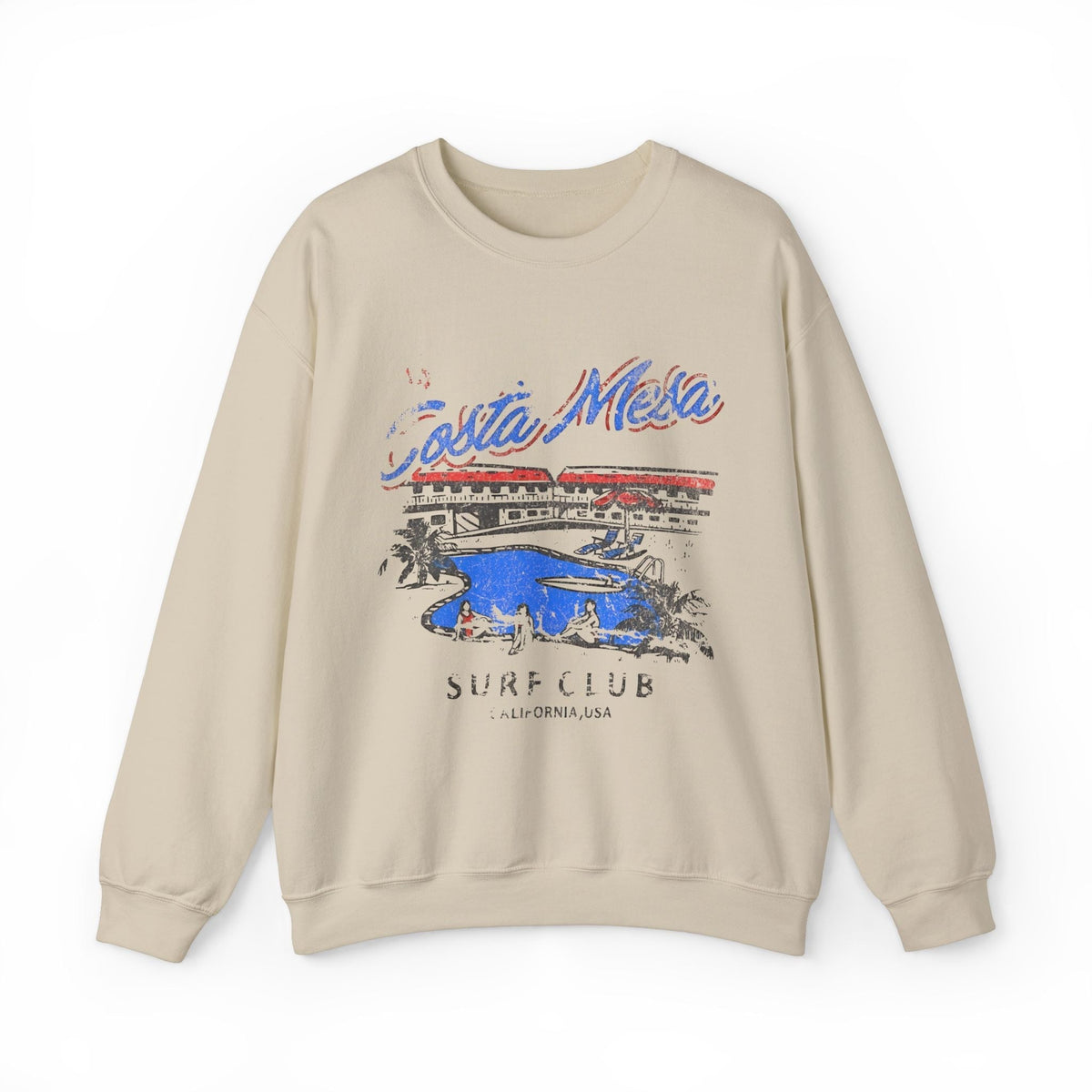 Vintage Costa Mesa Surf Club Retro