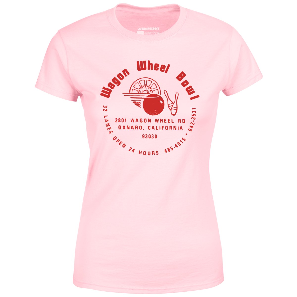 Wagon Wheel Bowl - Oxnard, CA - Vintage Bowling Alley - Women's