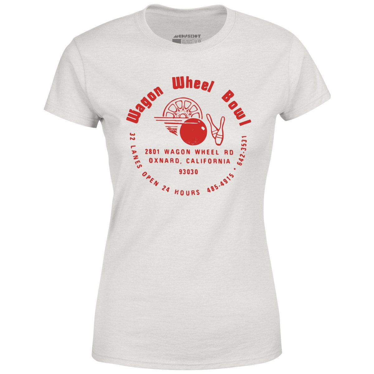 Wagon Wheel Bowl - Oxnard, CA - Vintage Bowling Alley - Women's