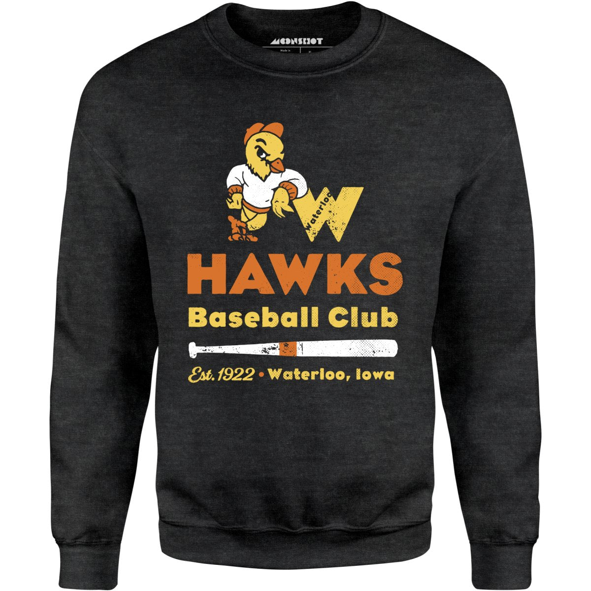 Waterloo Hawks - Iowa - Vintage Defunct Baseball Teams - Unisex
