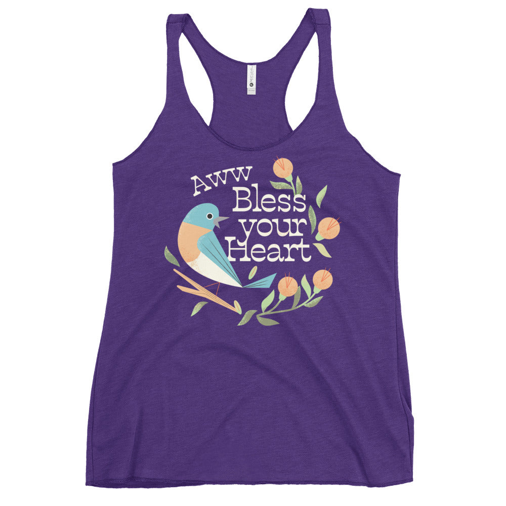 Aww Bless Your Heart Women's Racerback Tank