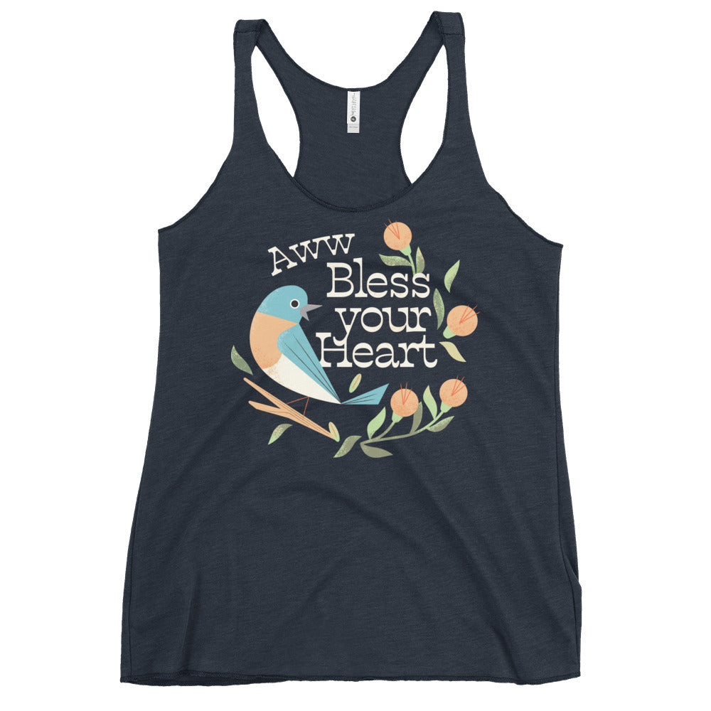 Aww Bless Your Heart Women's Racerback Tank