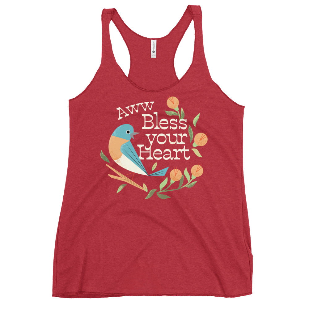 Aww Bless Your Heart Women's Racerback Tank