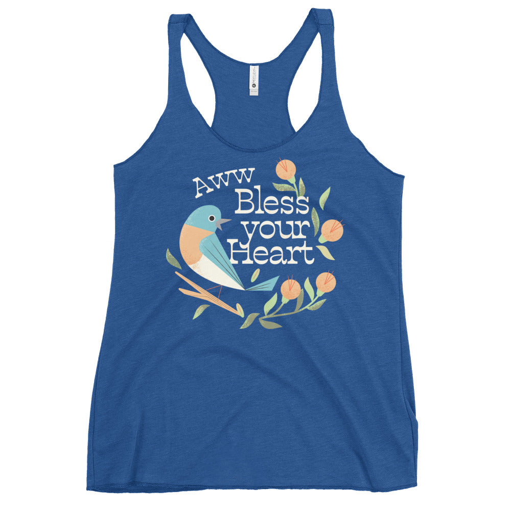 Aww Bless Your Heart Women's Racerback Tank