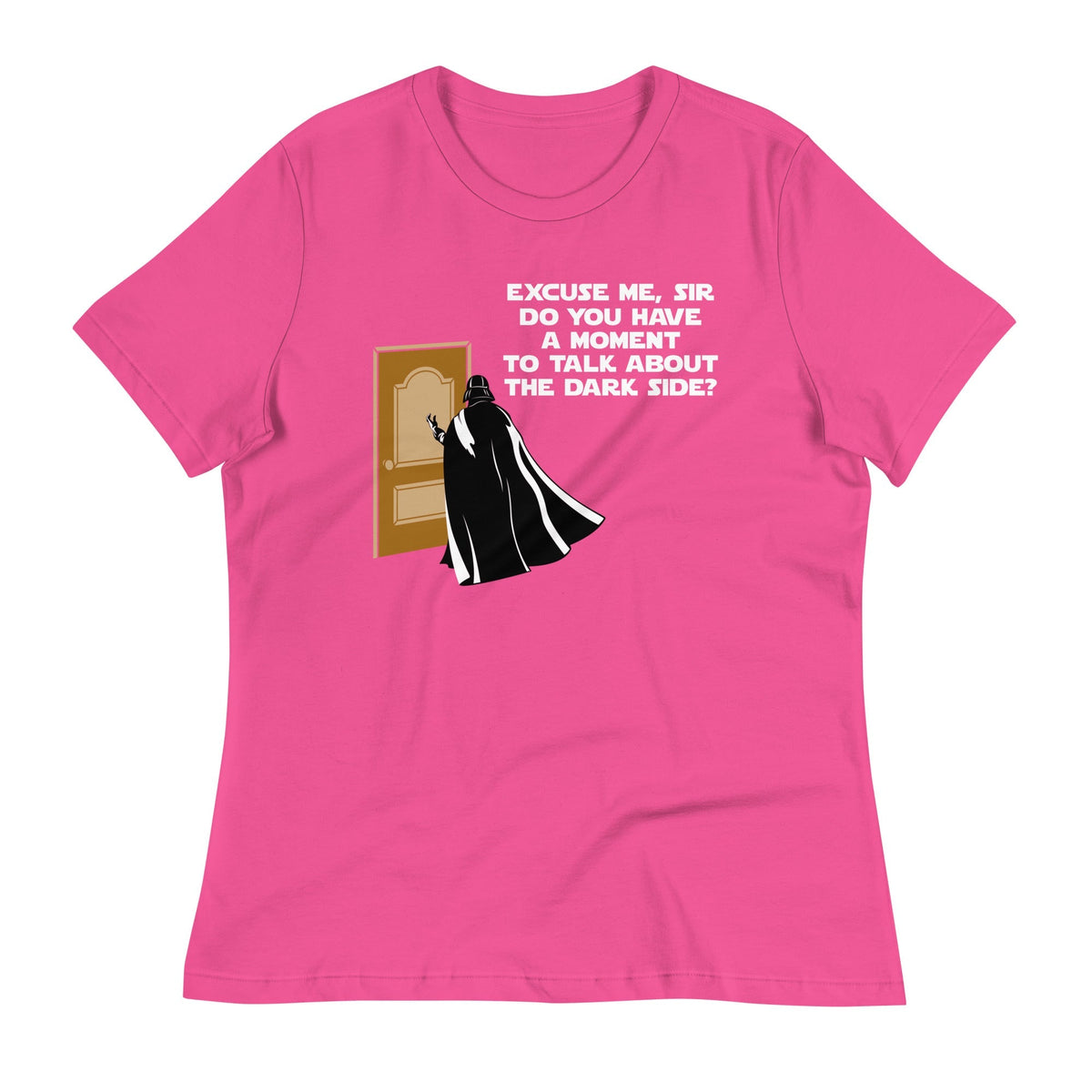 A Moment To Talk About The Dark Side Women's Signature Tee