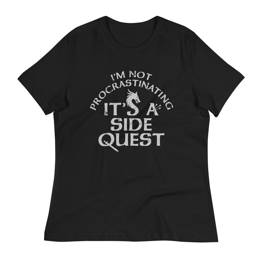 I'm Not Procrastinating, It's A Side Quest Women's Signature Tee