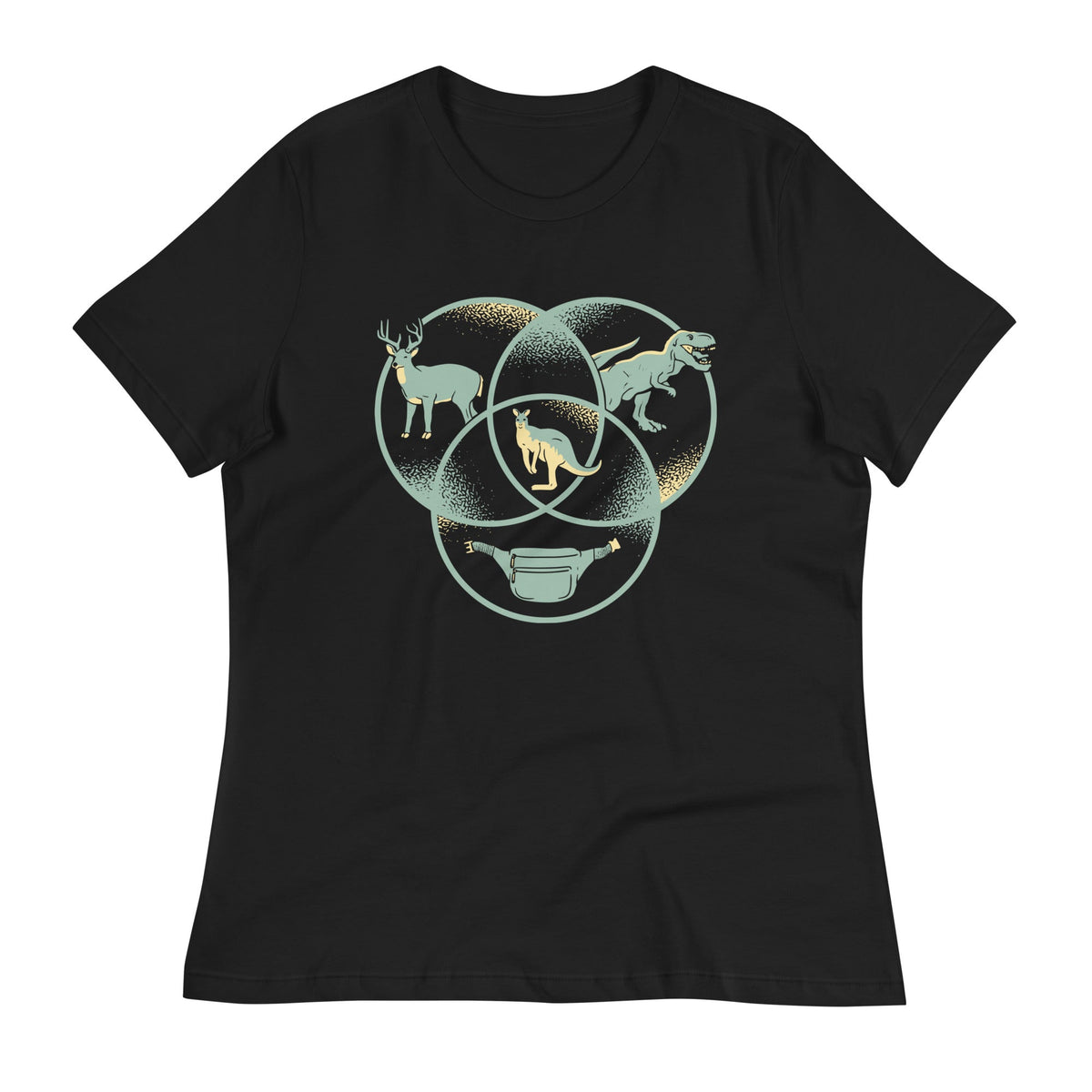 Kangaroo Venn Diagram Women's Signature Tee