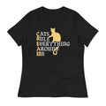 Cats Rule Everything Around Me Women's Signature Tee
