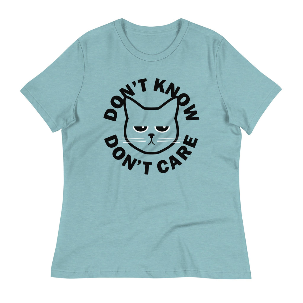 Don't Know Don't Care Women's Signature Tee