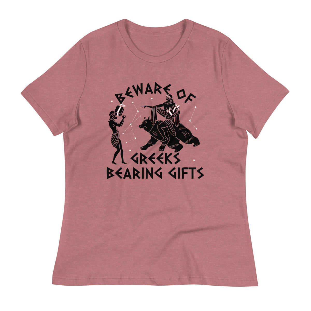 Beware Of Greeks Bearing Gifts Women's Signature Tee