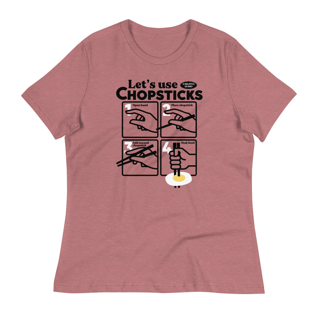 Let's Use Chopsticks Women's Signature Tee