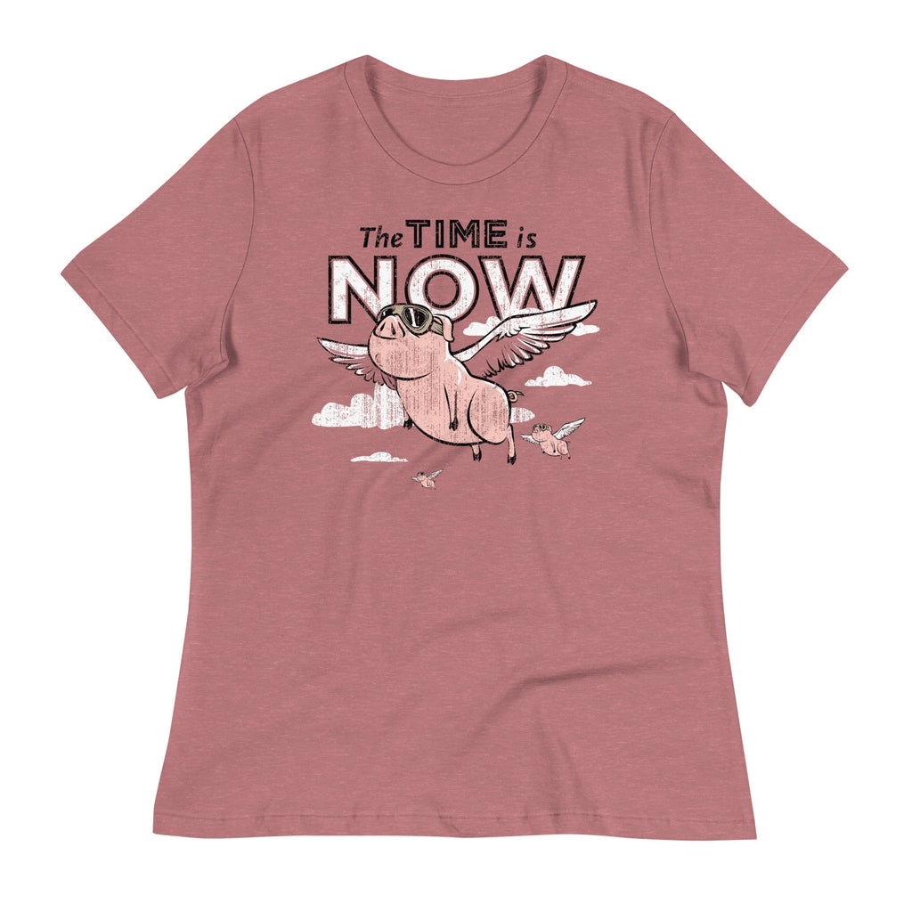 The Time Is Now Women's Signature Tee