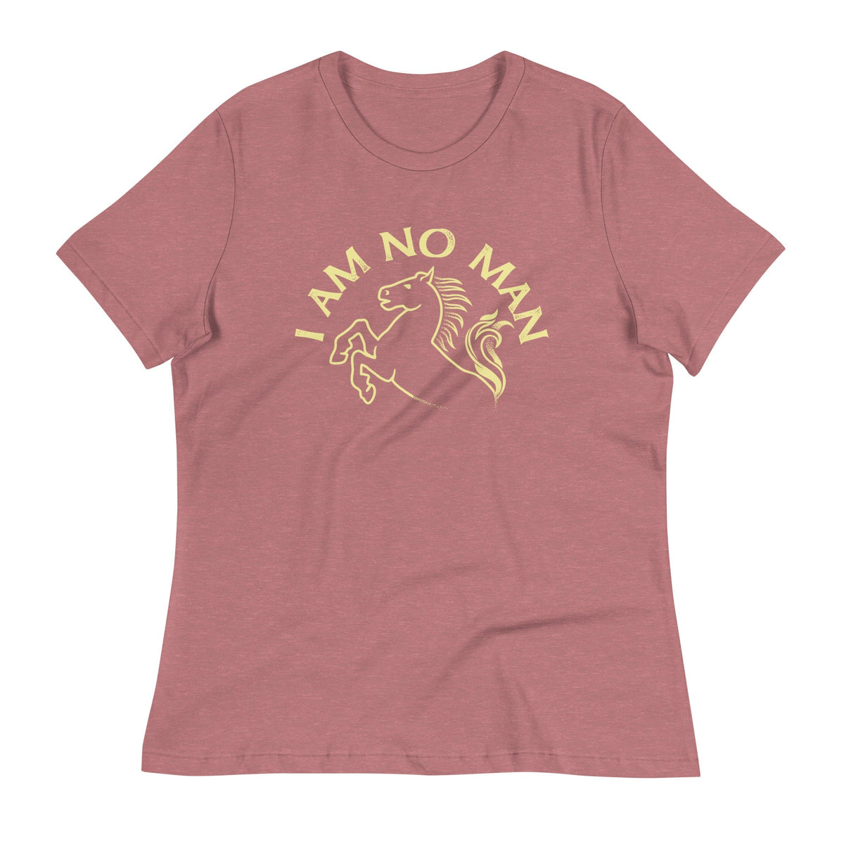 I Am No Man Women's Signature Tee