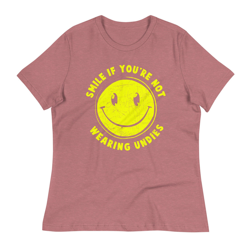 Smile For No Undies Women's Signature Tee