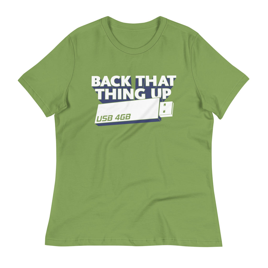 Back That Thing Up Women's Signature Tee