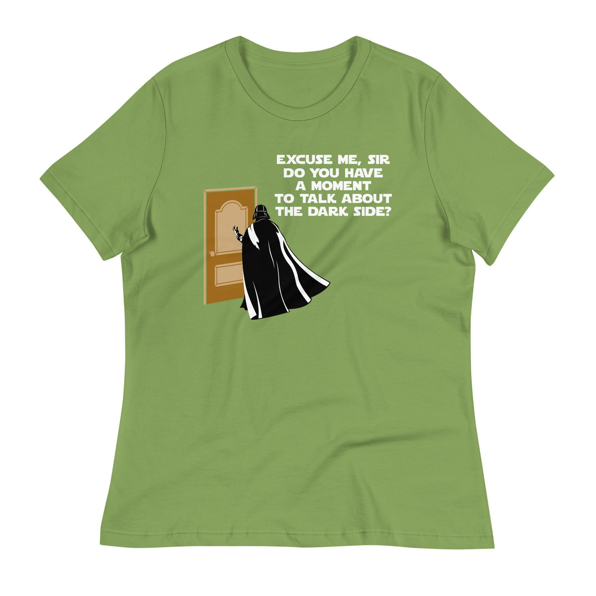 A Moment To Talk About The Dark Side Women's Signature Tee