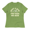 What A Year This Week Has Been Women's Signature Tee
