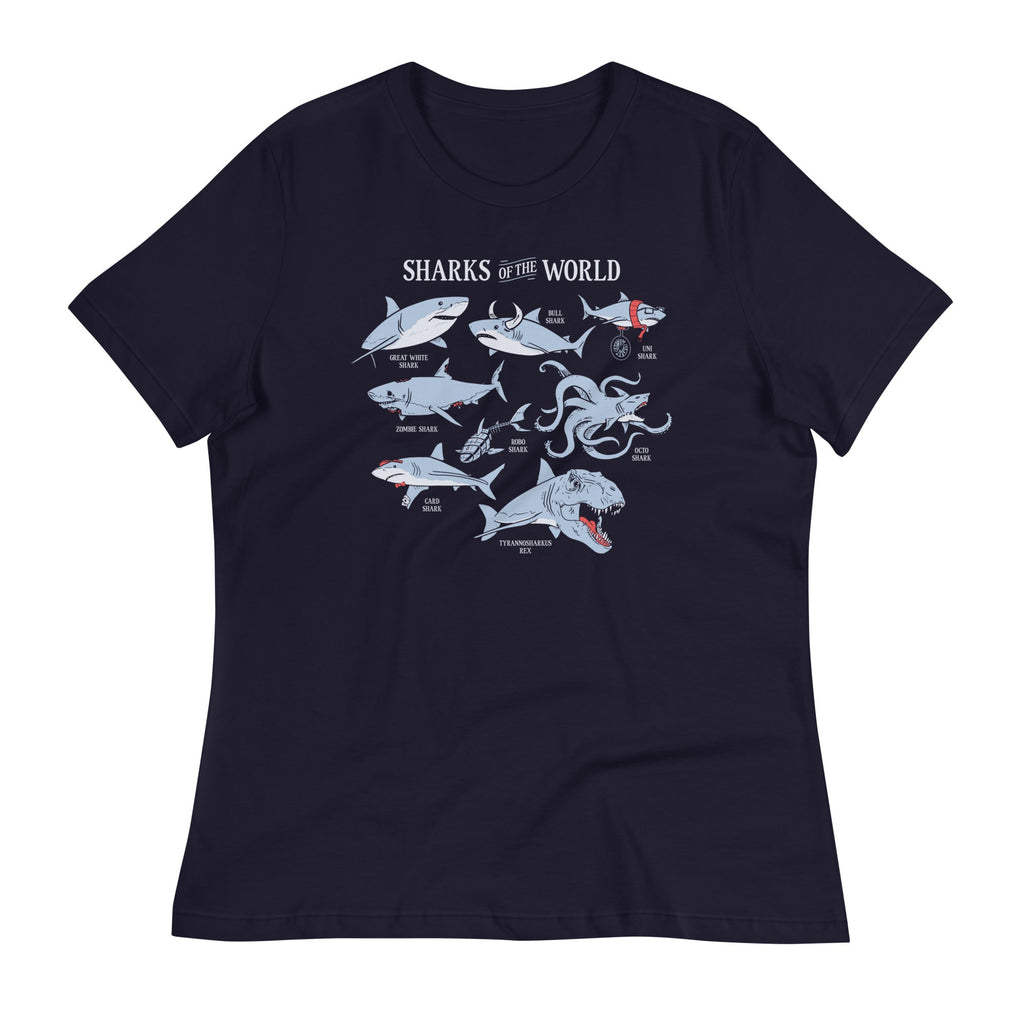 Sharks Of The World Women's Signature Tee