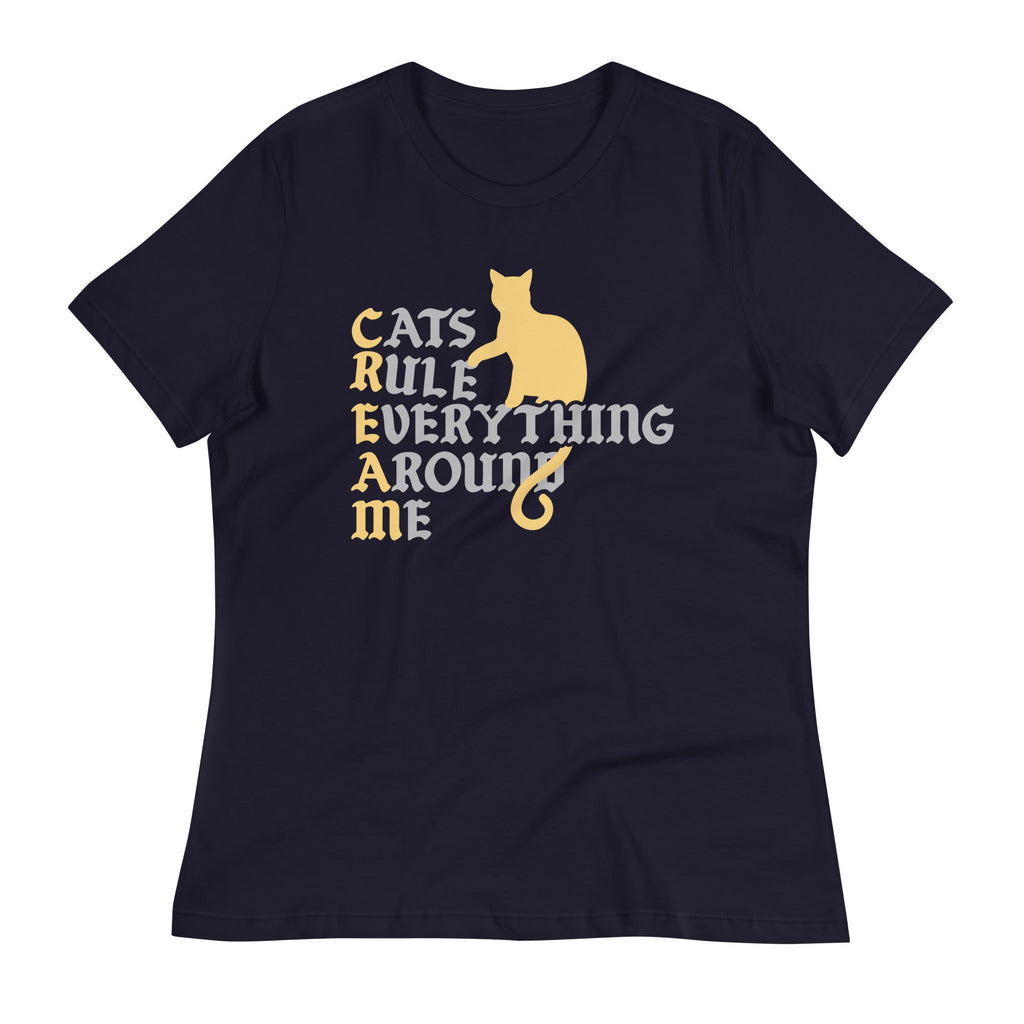 Cats Rule Everything Around Me Women's Signature Tee