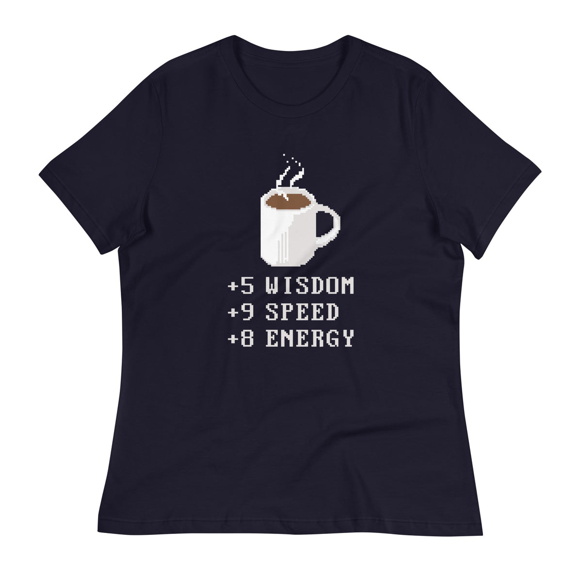 Coffee Plus To Stats Women's Signature Tee
