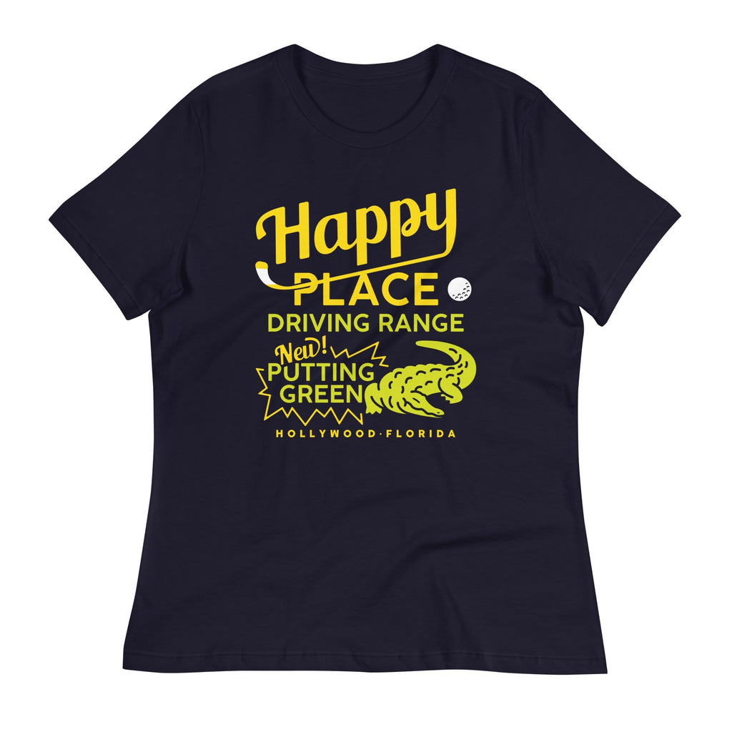 Happy Place Driving Range Women's Signature Tee