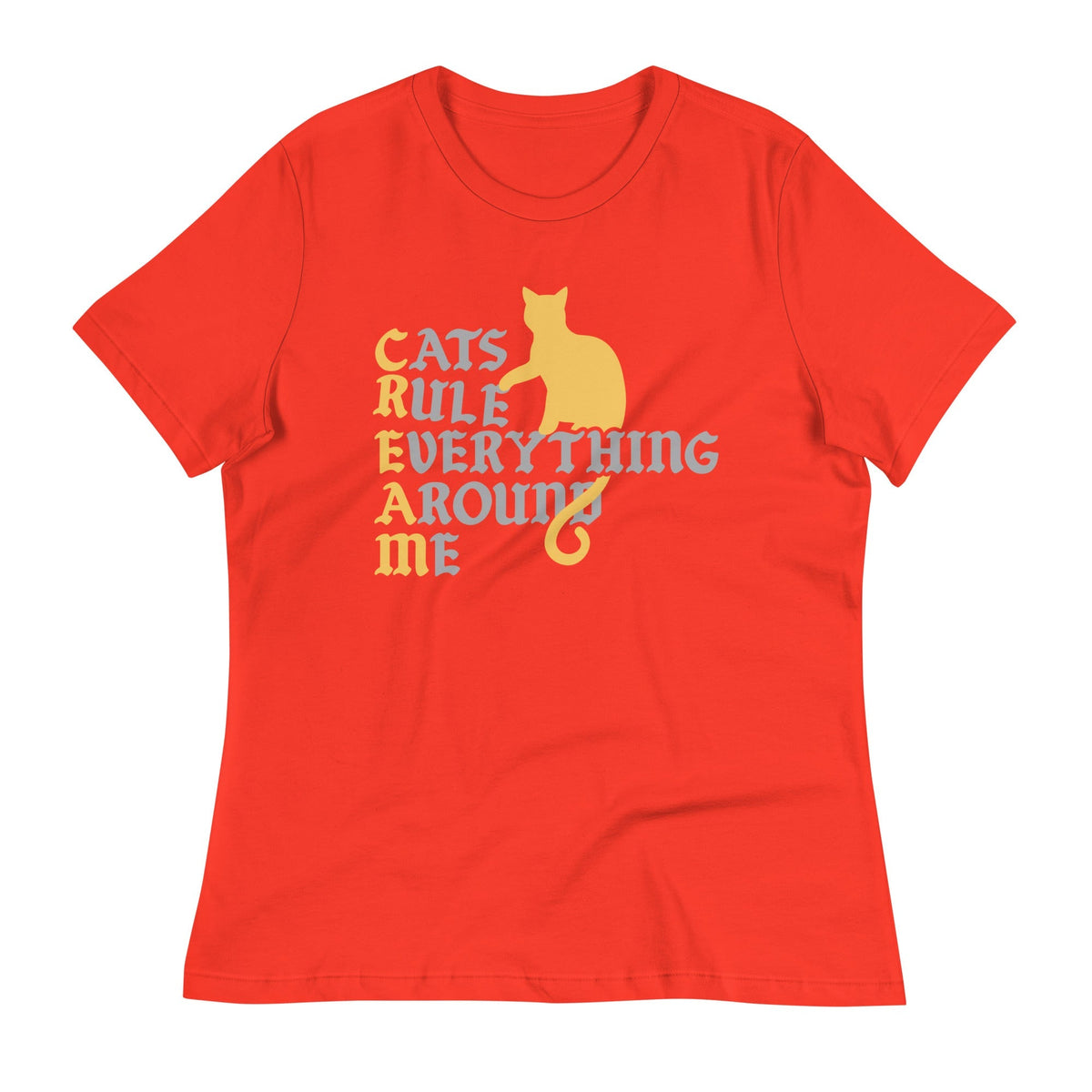 Cats Rule Everything Around Me Women's Signature Tee