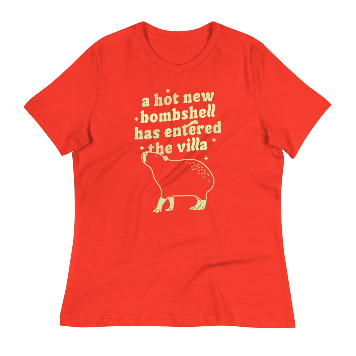 A Hot New Bombshell Has Entered The Villa Women's Signature Tee