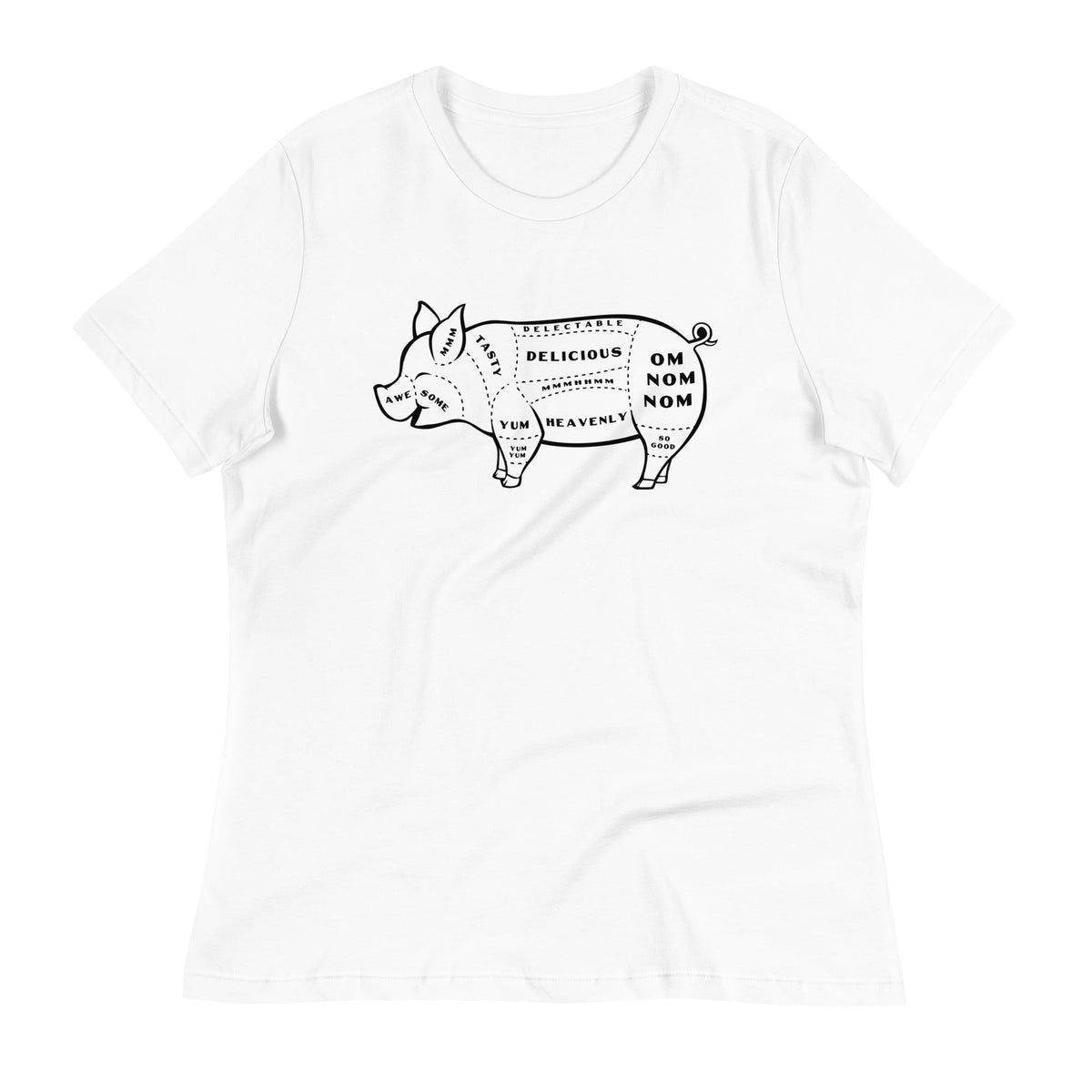 Tasty Pig Cuts Women's Signature Tee