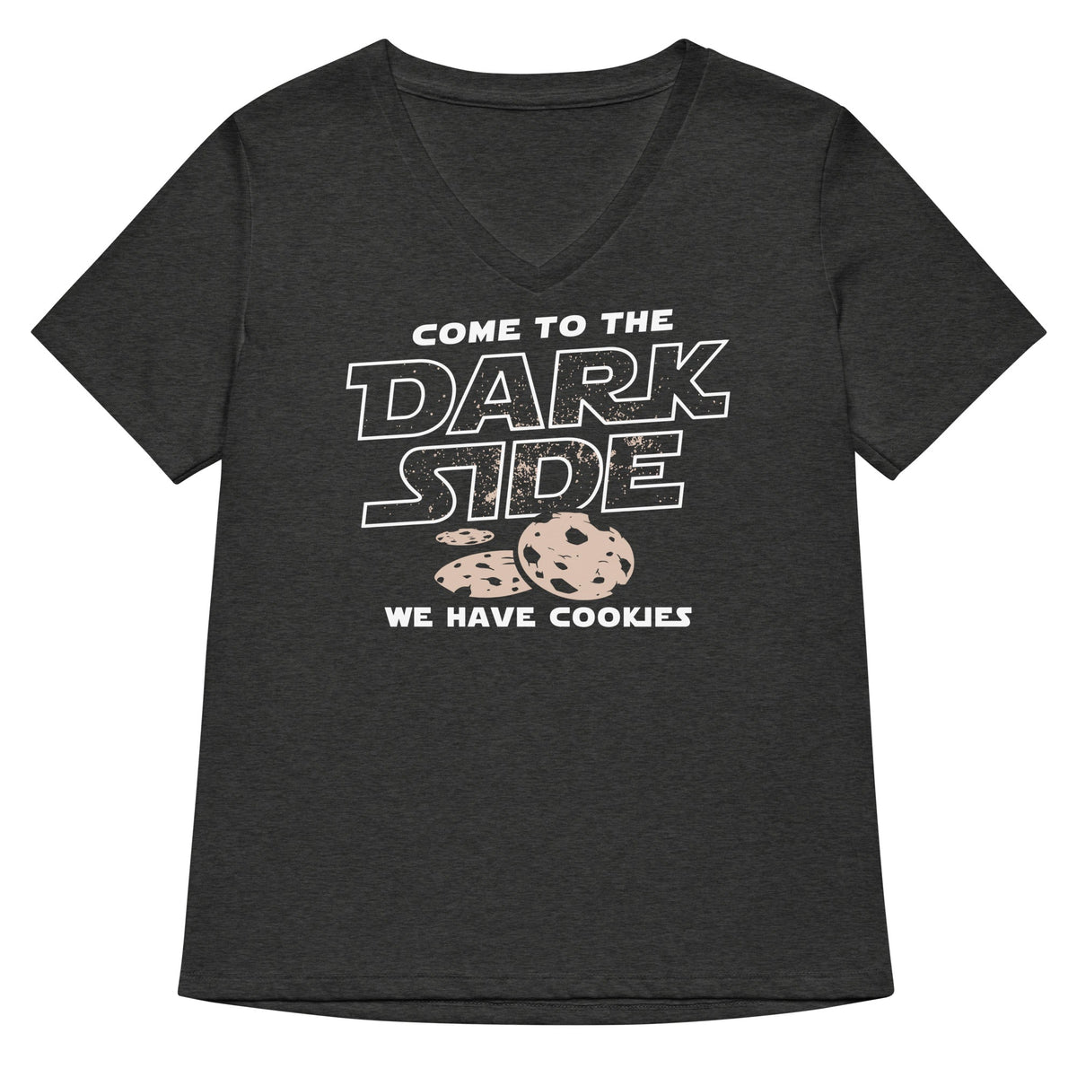 Come To The Dark Side, We Have Cookies Women's V-Neck Tee