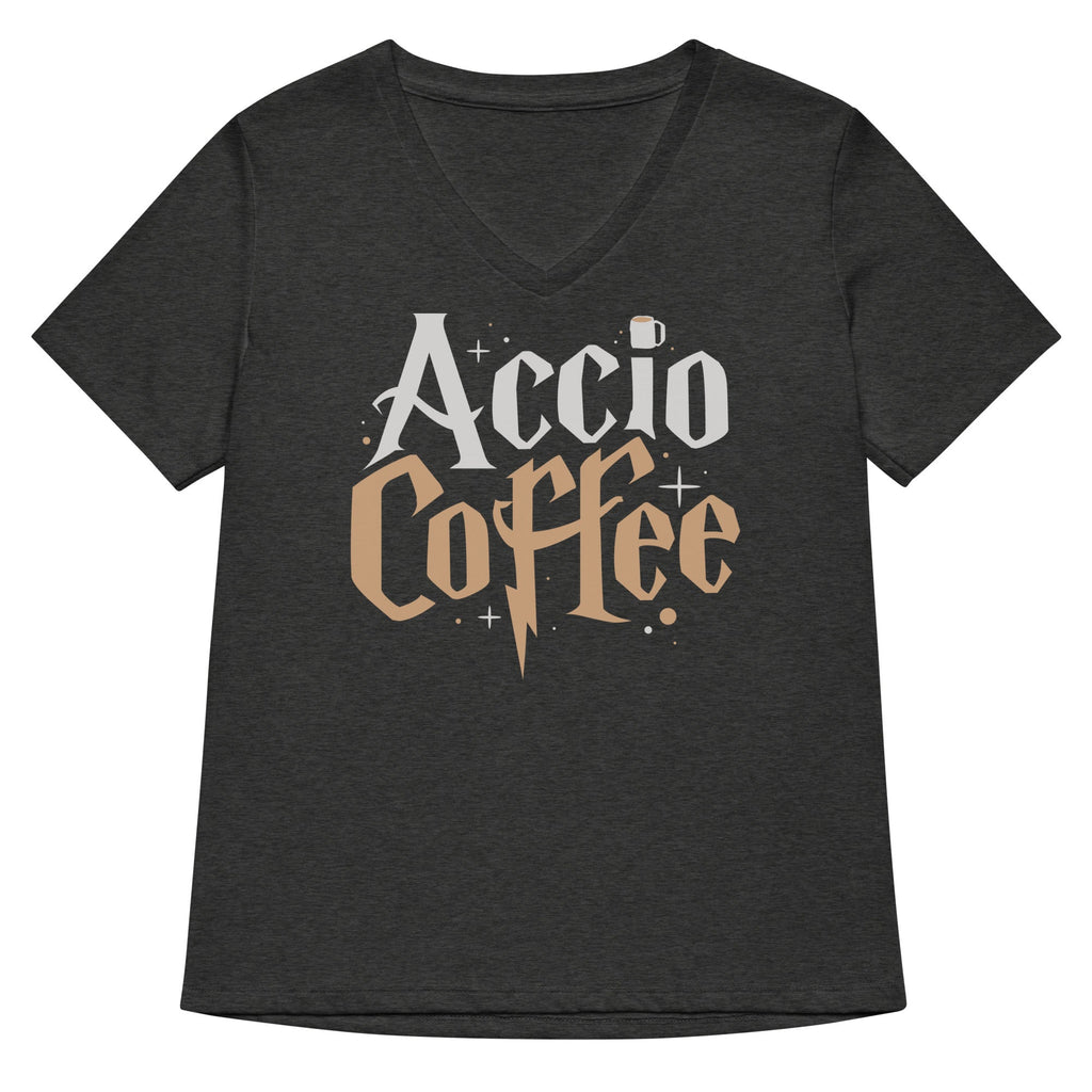 Accio Coffee Women's V-Neck Tee