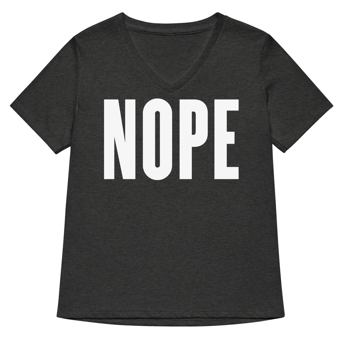 Nope Women's V-Neck Tee