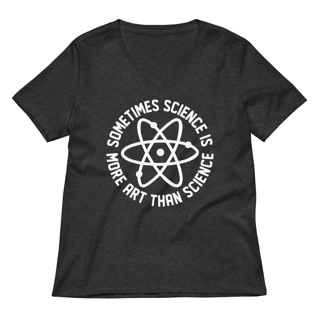 More Art Than Science Women's V-Neck Tee
