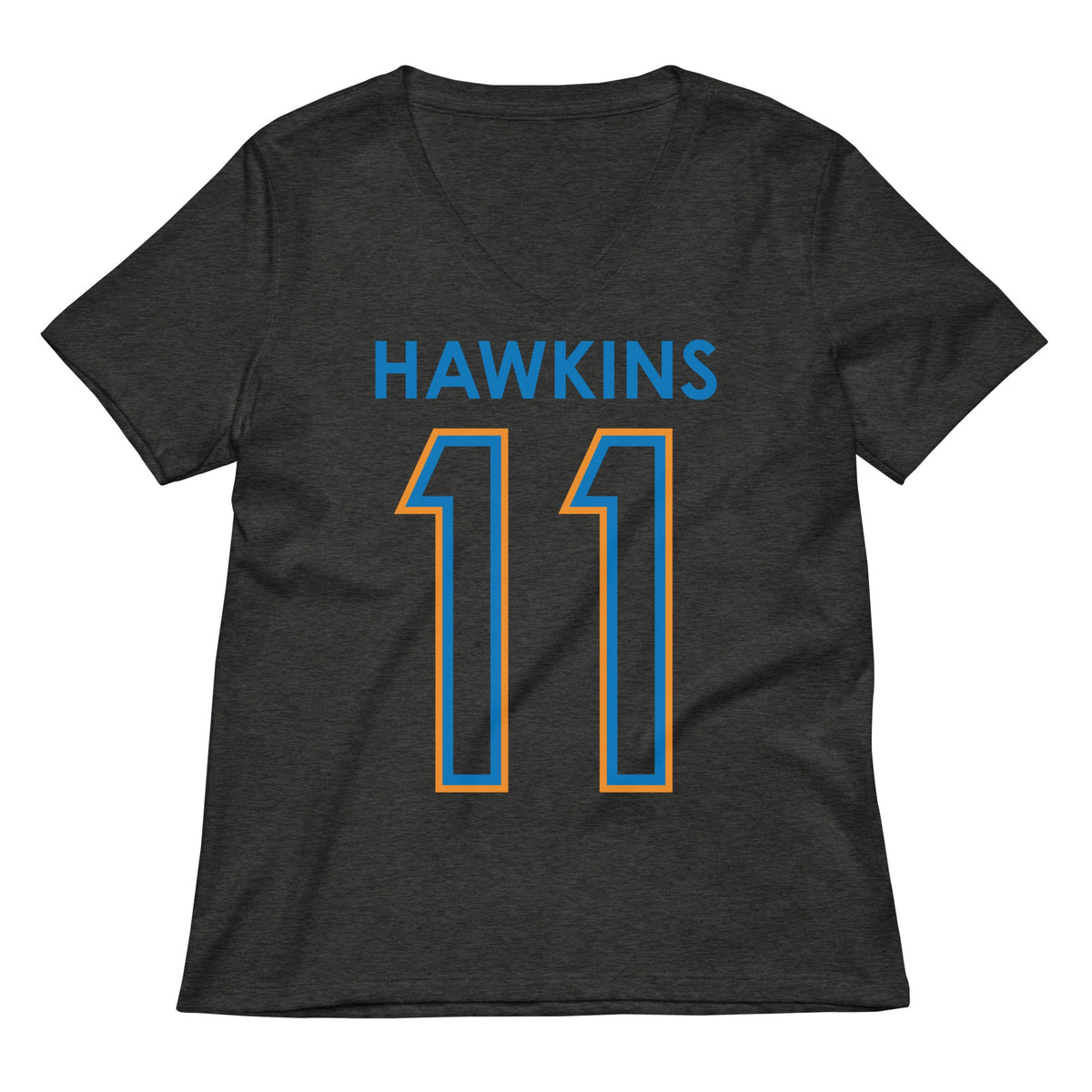 Hawkins 11 Women's V-Neck Tee