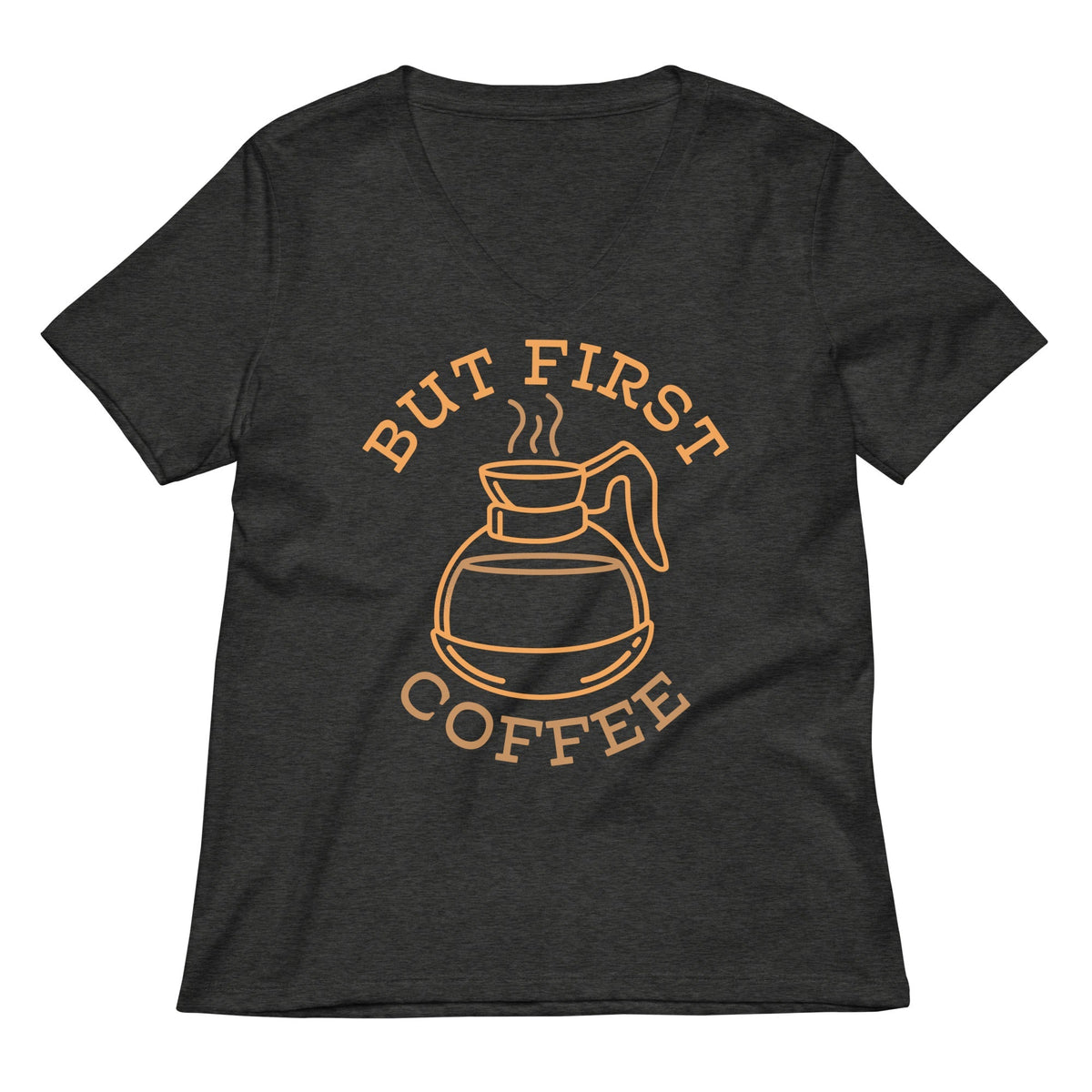 But First Coffee Women's V-Neck Tee