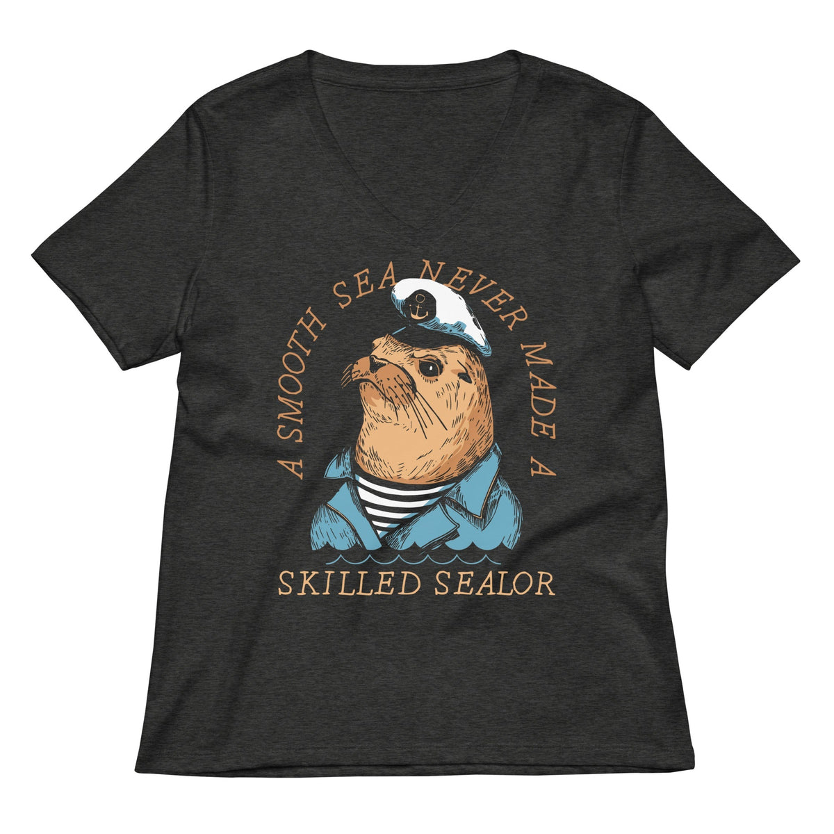 Skilled Sealor Women's V-Neck Tee
