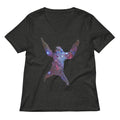 Sloth Nebula Women's V-Neck Tee