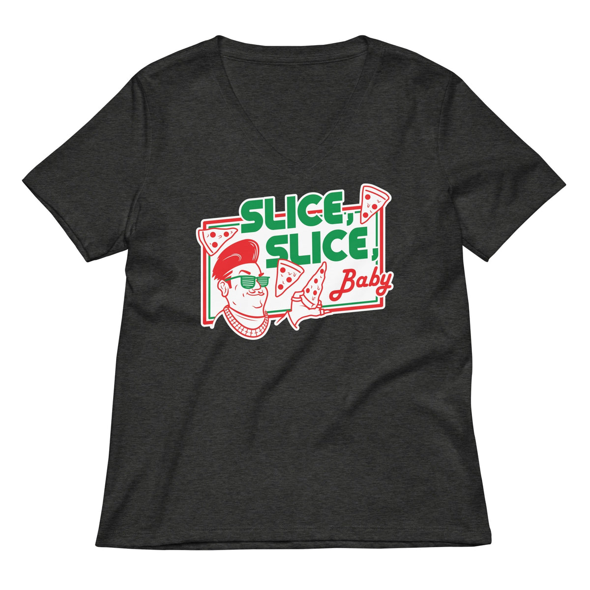 Slice, Slice, Baby Women's V-Neck Tee