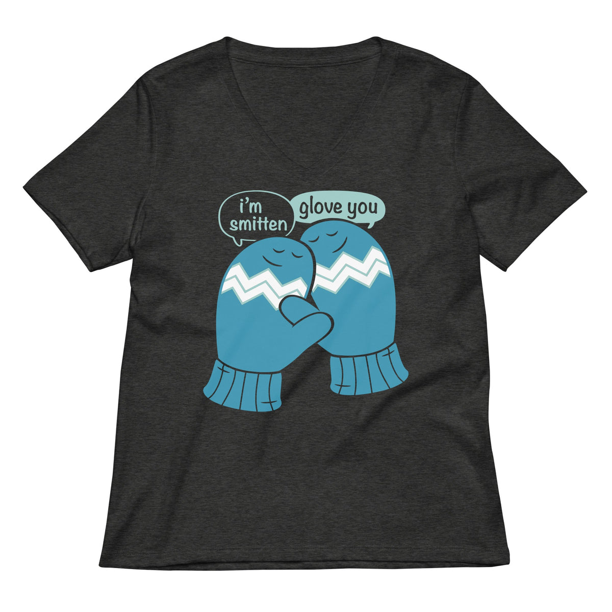 I'm Smitten Women's V-Neck Tee