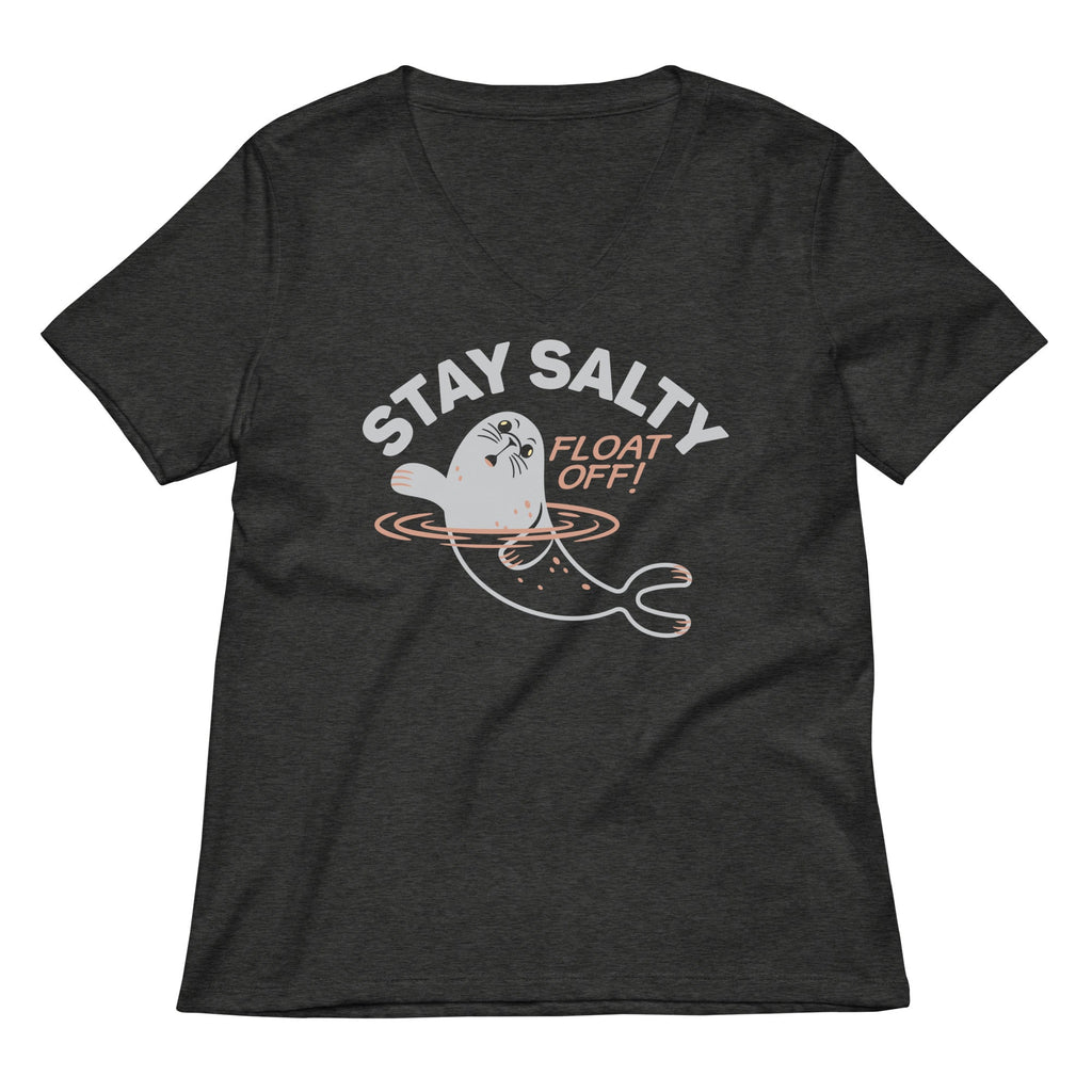 Stay Salty Women's V-Neck Tee