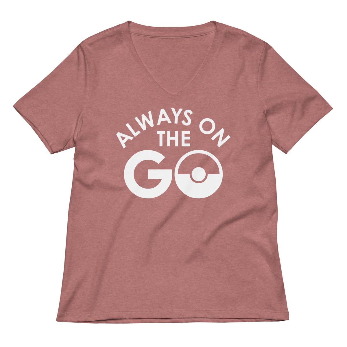 Always On The Go Women's V-Neck Tee