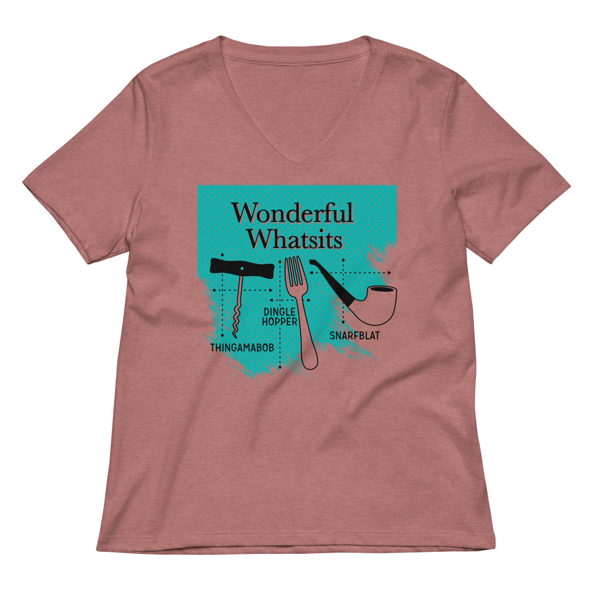 Wonderful Whatsits Women's V-Neck Tee