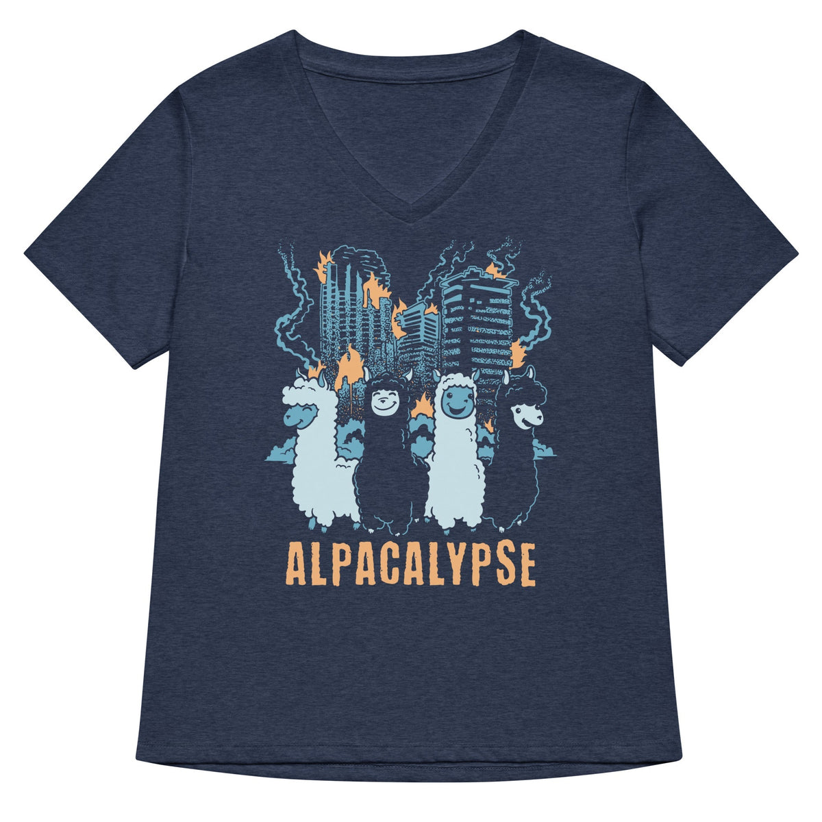 Alpacalypse Women's V-Neck Tee